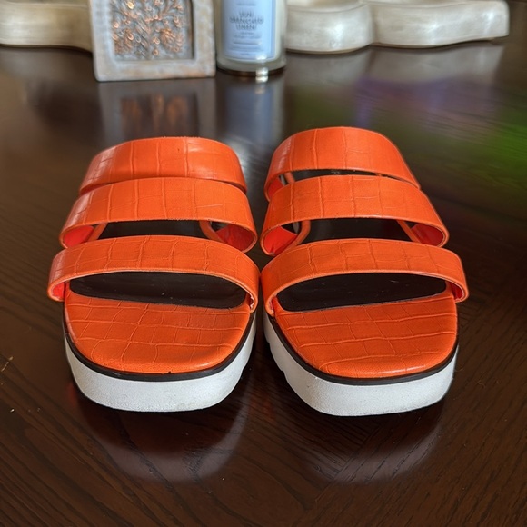 Rampage Ally Women's Slide Sandals Neon Coral - Picture 2 of 6